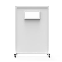 Phillips Safety Mobile Leaded Barrier | 2.0mm PbEq Protection with 24" x 12" Viewing Window