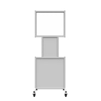 Phillips Safety Mobile Leaded Barrier | 2.0mm PbEq Protection with 24" x 20" Viewing Window