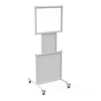 Phillips Safety Mobile Leaded Barrier | 2.0mm PbEq Protection with 24" x 20" Viewing Window