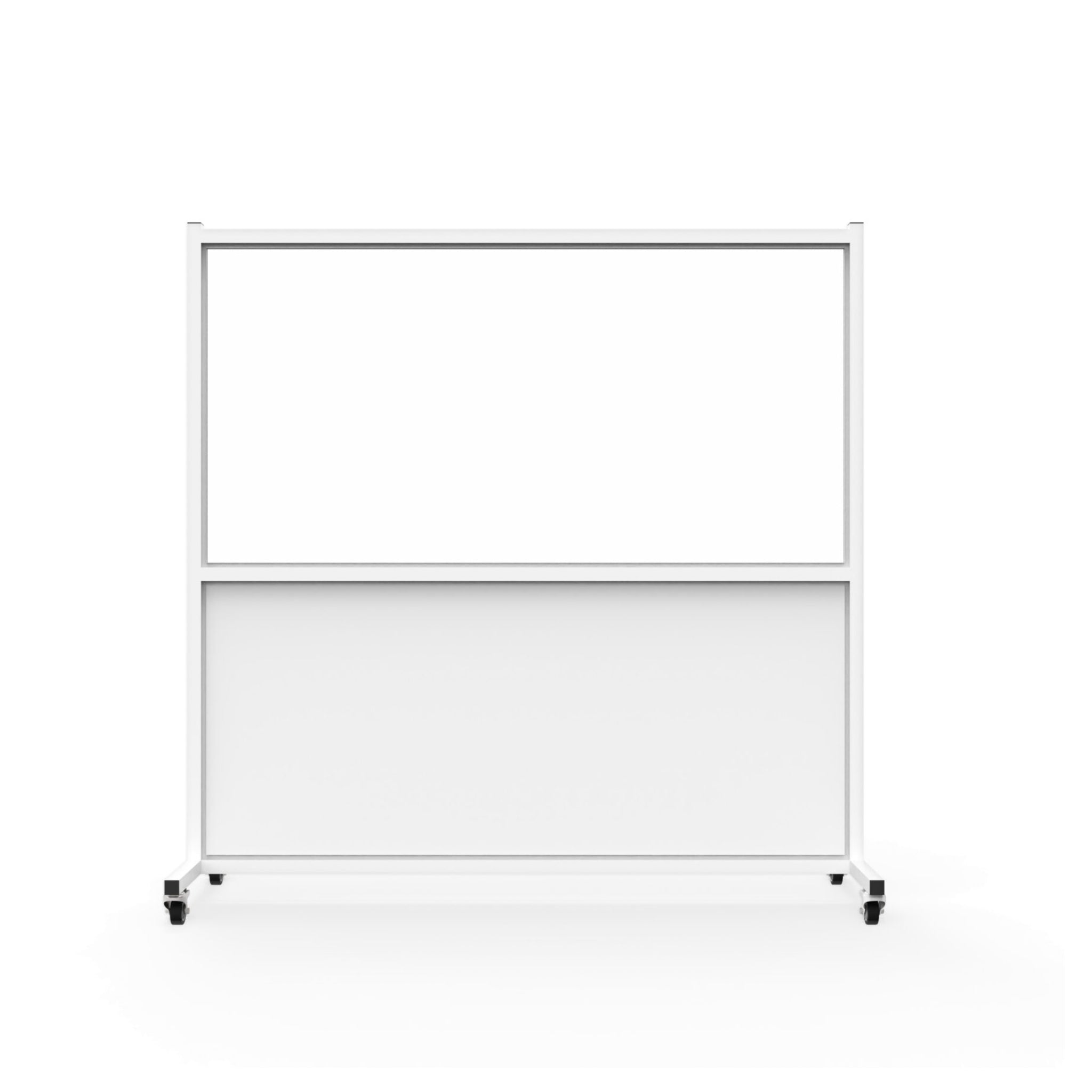 Phillips Safety Mobile Leaded Radiation Barrier – 2.0mm PbEq Panoramic Protection with 72" x 36" Viewing Window