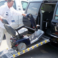 Roll-A-Ramp Manual Folding Minivan Ramp – Economical Wheelchair Access System