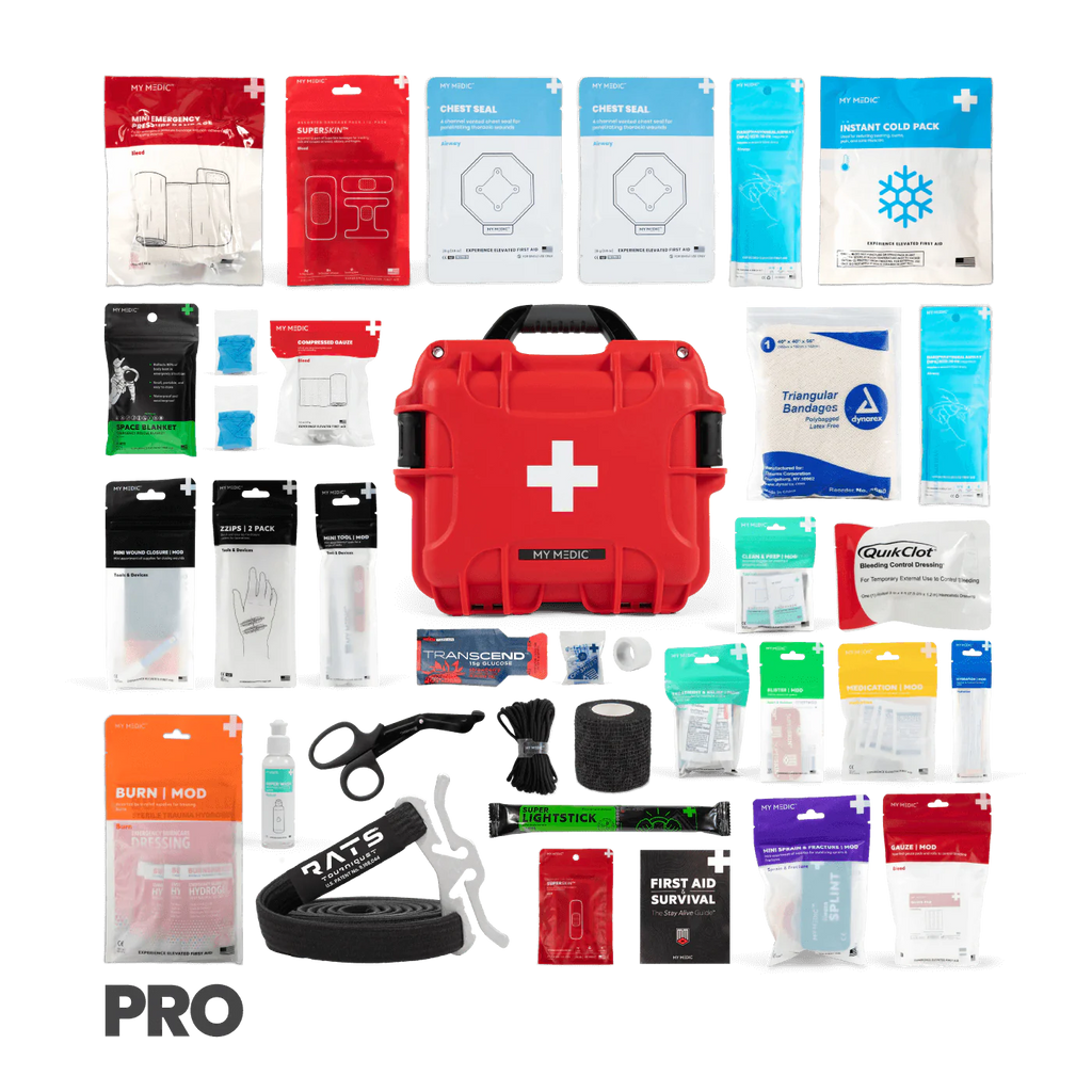 MY MEDIC MyFAK Pro Waterproof – Hard-Shell Submersible Medical & Trauma Assembly