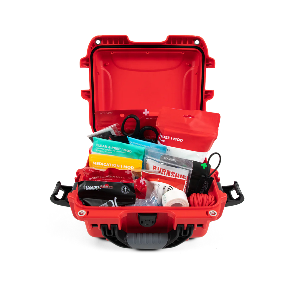 MY MEDIC MyFAK Pro Waterproof – Hard-Shell Submersible Medical & Trauma Assembly