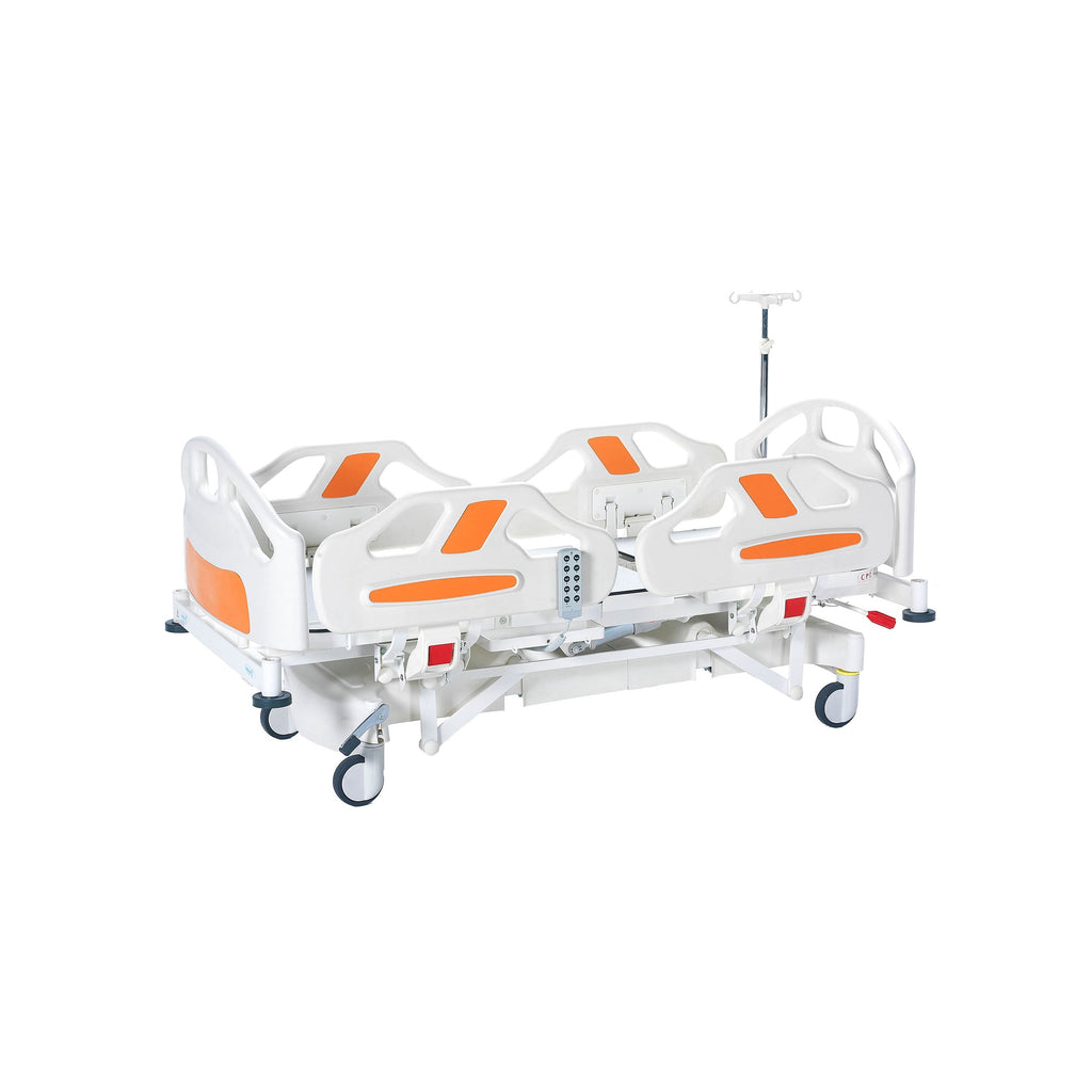 Nitrocare PIPPA 4420P Full Electric Pediatric Hospital Bed with Transparent Safety Rails and Electric Hi-Lo