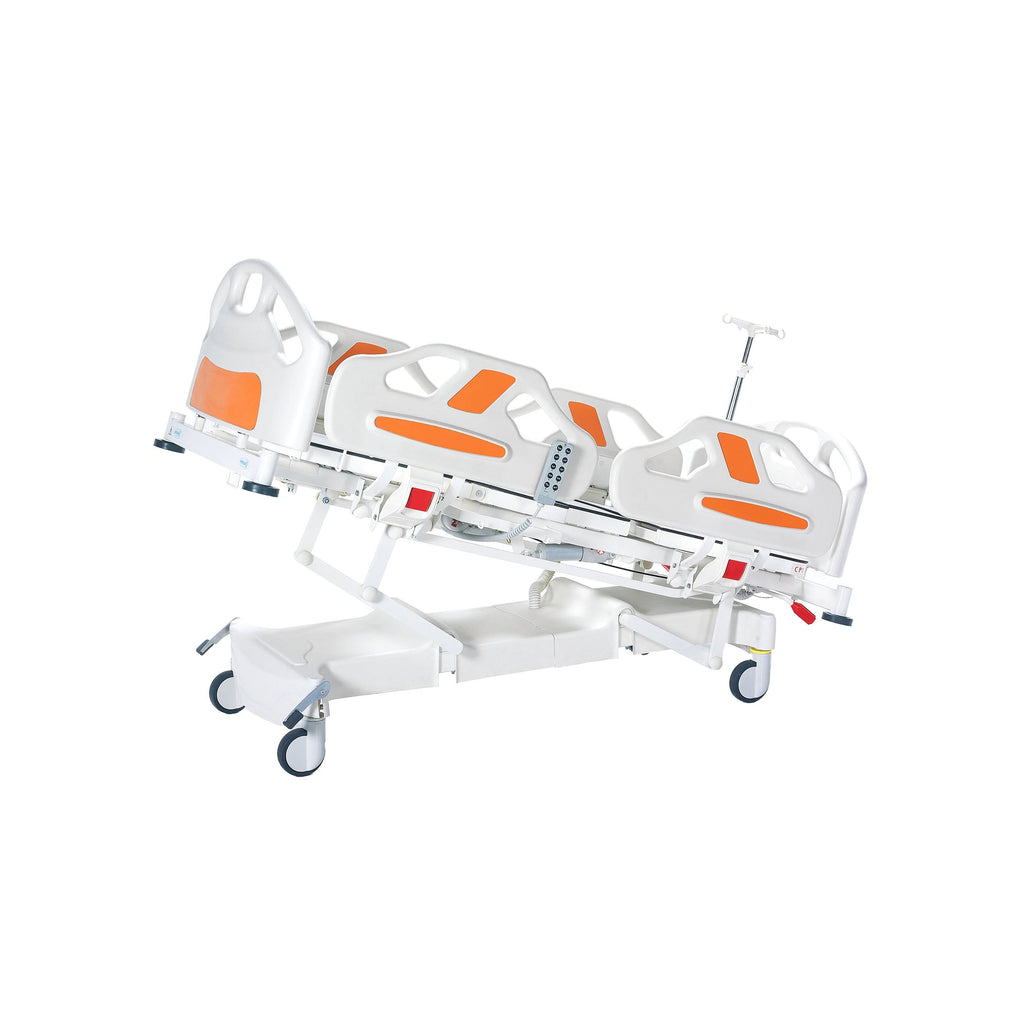 Nitrocare PIPPA 4420P Full Electric Pediatric Hospital Bed with Transparent Safety Rails and Electric Hi-Lo