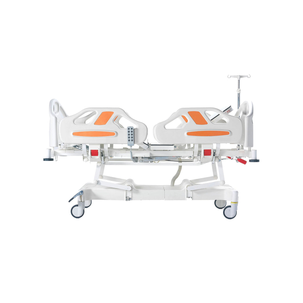 Nitrocare PIPPA 4420P Full Electric Pediatric Hospital Bed with Transparent Safety Rails and Electric Hi-Lo