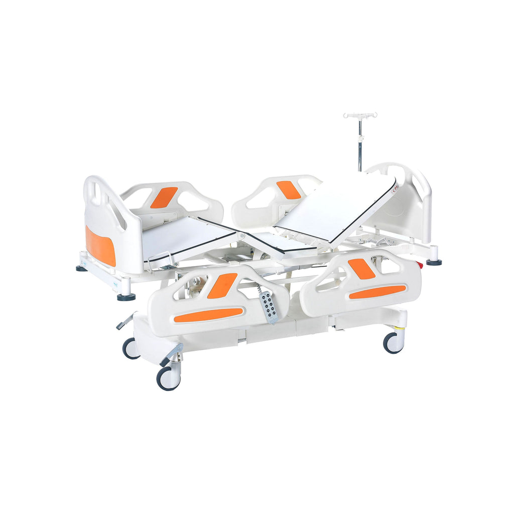 Nitrocare PIPPA 4420P Full Electric Pediatric Hospital Bed with Transparent Safety Rails and Electric Hi-Lo