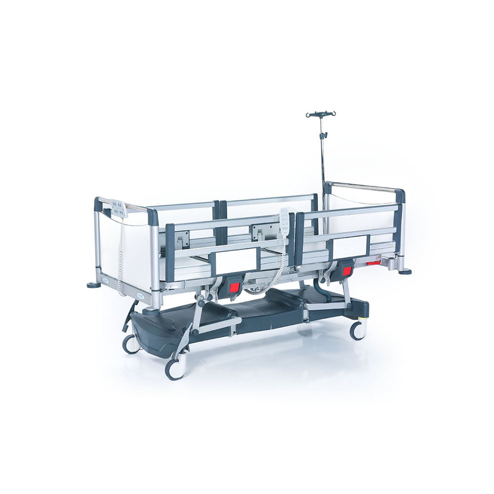 Nitrocare SENNA 4430P Full Electric Pediatric ICU Bed with Molded Side Rails and Electric Hi-Lo