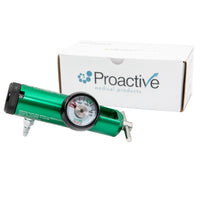 Proactive Medical Protekt Oxygen Regulator with CGA 870 Connection and Click-Style Flow Selector