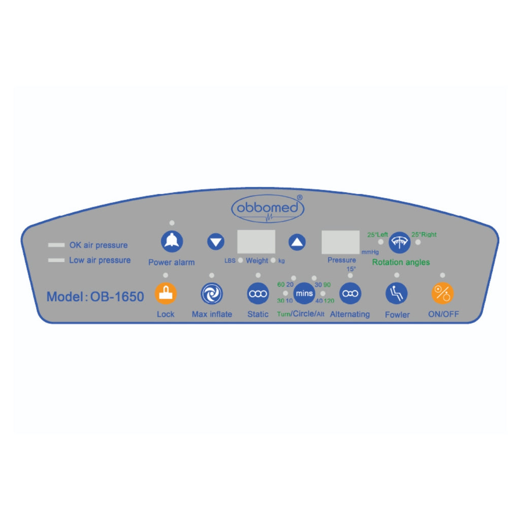 Obbomed OB-1650 | Alternating Pressure Ulcer Prevention Mattress