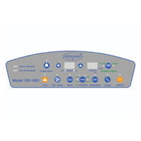 ObboMed OB-1650 Standard Air Mattress - Low Air Loss with 15° Self-Rotation and Alternating Pressure for Ulcer Prevention