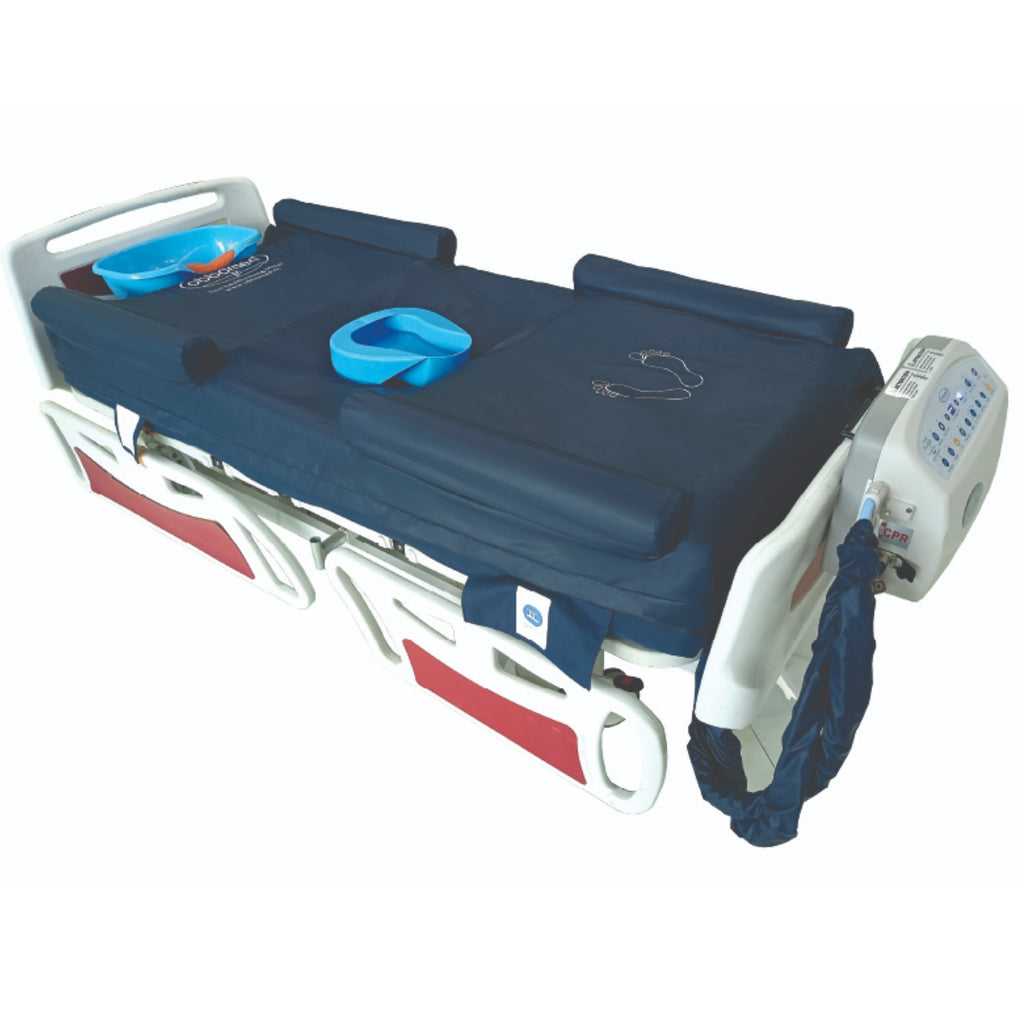 ObboMed OB-2650 (Low dB Model) Alternating Pressure Mattress with Low Air Loss Massager, Warmer, and 820L Ventilation fan,  Premium Air Mattress