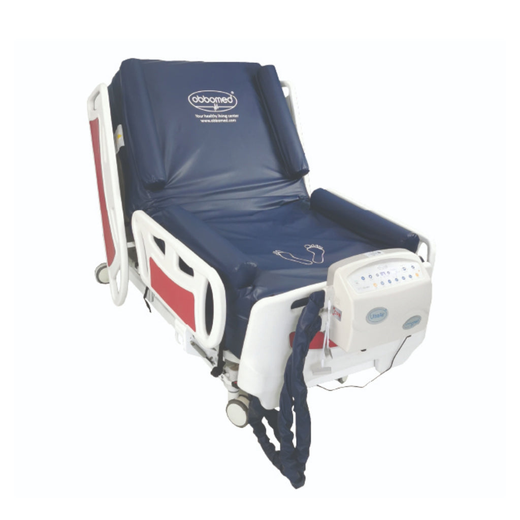 ObboMed OB-3600 Alternating Pressure Mattress with 23 LPM Low Air Loss and 820L built in ventilating fan, Ultra Air Mattress