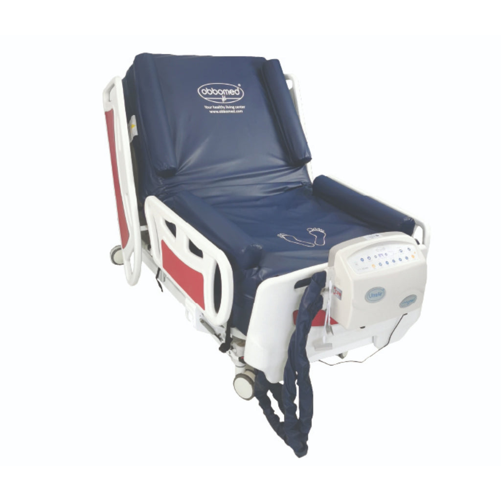 ObboMed OB-3620 Alternating Pressure Mattress with 23 LPM Low Air Loss and Massager, and 820L built in ventilating fan, Ultra Air Mattress
