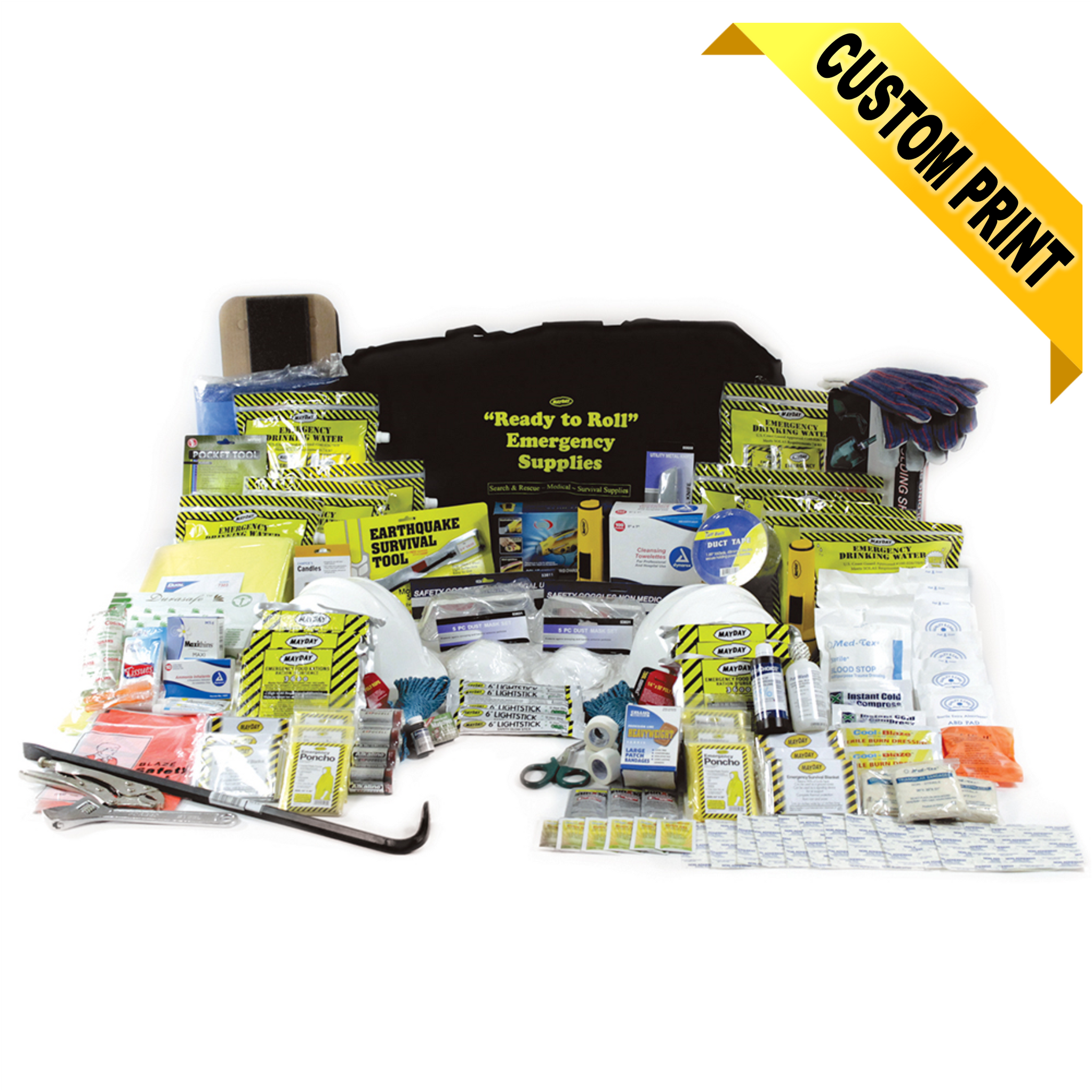 MayDay 155-Piece Ready To Roll Disaster Preparedness Unit