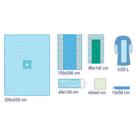 SUBMED Sterile Extremity Drape Kit