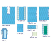 SUBMED Sterile Hip Arthroscopy Surgical Drape Set