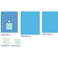 SUBMED Sterile Ophthalmic Surgery Drape Set