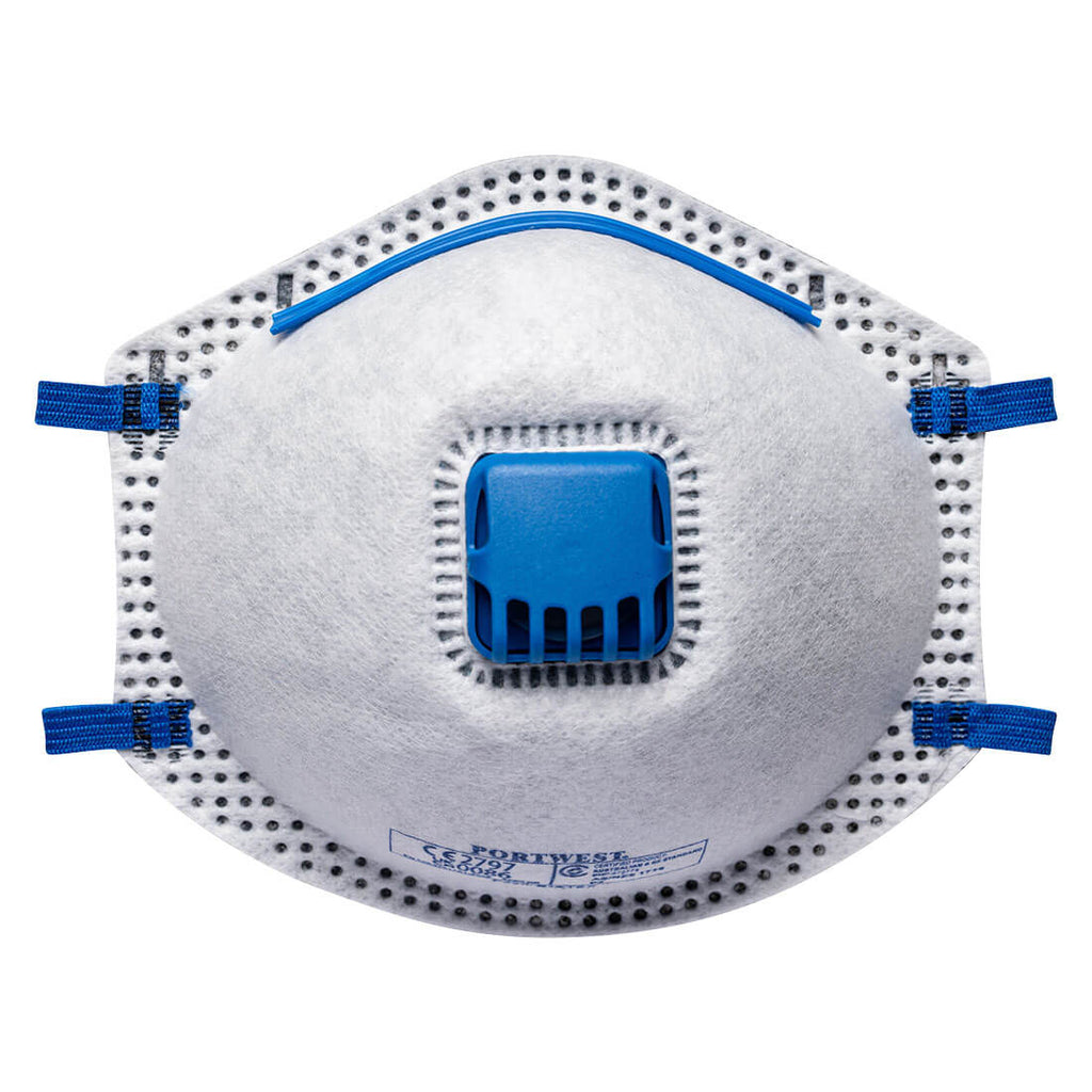 Portwest P220 FFP2 Carbon Valved Respirator (Pk10)