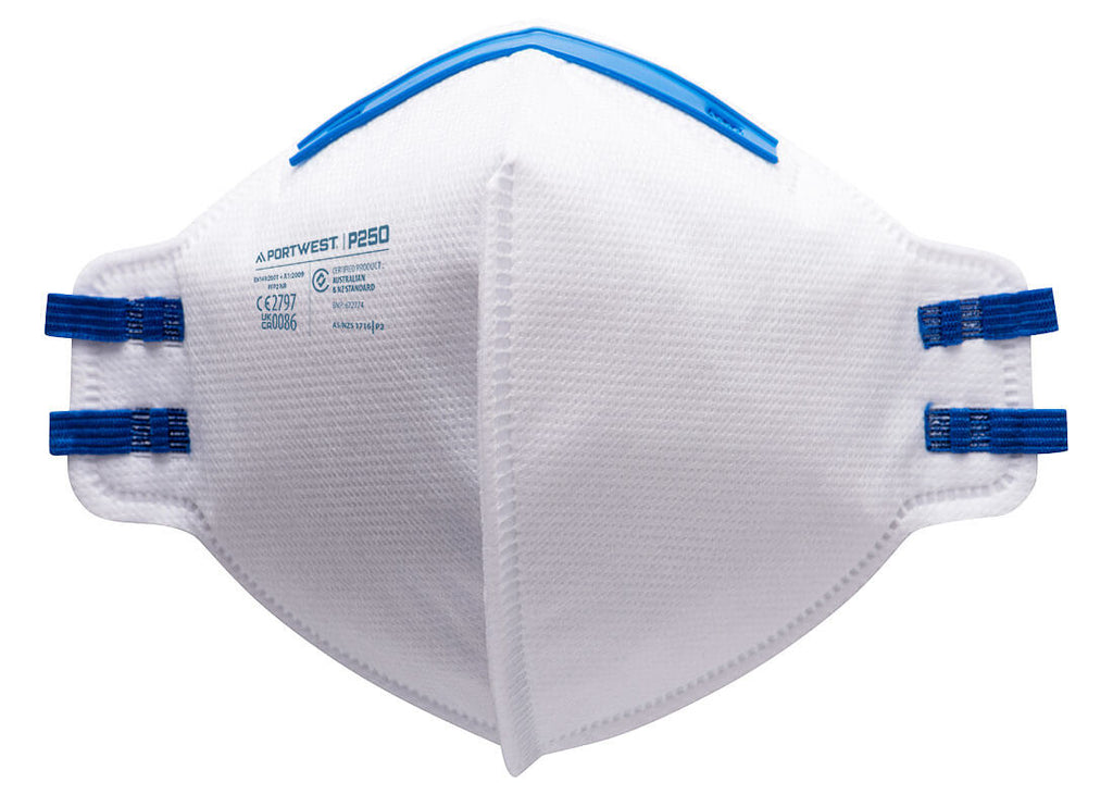 Portwest P250 FFP2 Dust Mist Fold Flat Respirator