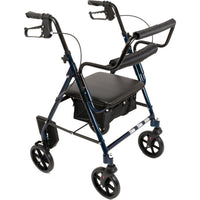 Compass Health ProBasics® Aluminum Transport Rollator with 8” Wheels