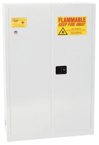 Justrite PI30X Paint Ink Safety Cabinet 3 Shelves 2 Door Sliding Self Close, 40 Gallon