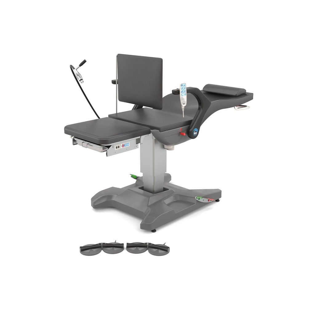 Nitrocare VIONA 903 Motorized Podiatry Exam Chair with Independent Leg Extension and Trendelenburg
