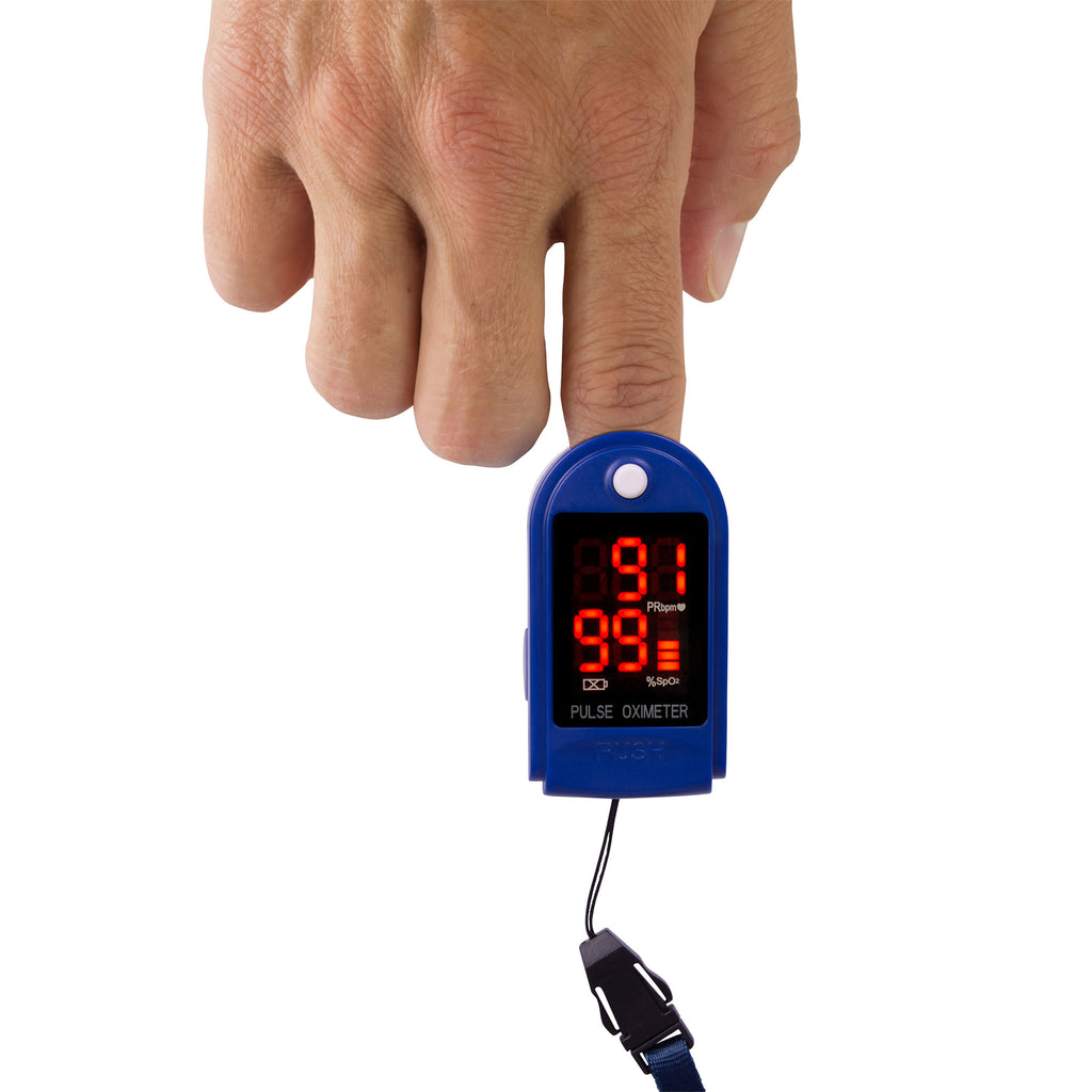 Compass Health Roscoe Fingertip Pulse Oximeter – Accurate Health Monitoring for Independent Living