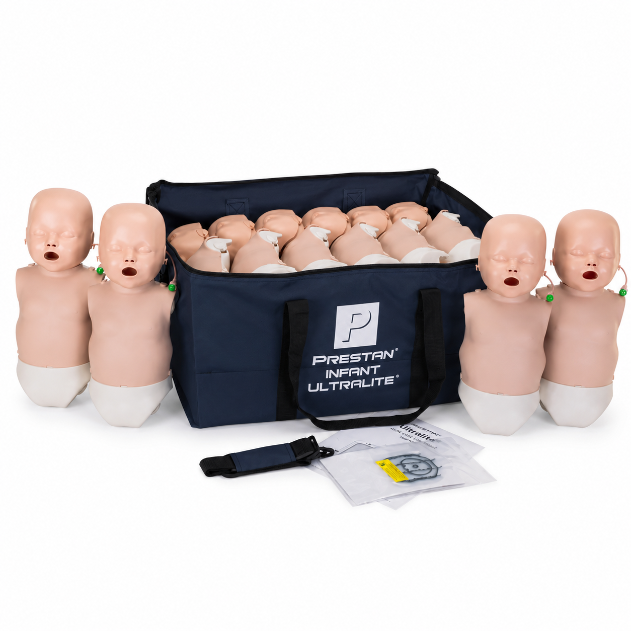 Prestan Infant Ultralite Manikin Medium Skin 12-Pack – CPR Feedback