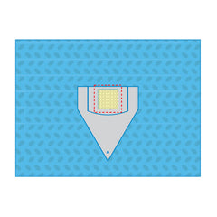 SUBMED Percutaneous Nephrology (PCNL) Drape with Incise Film