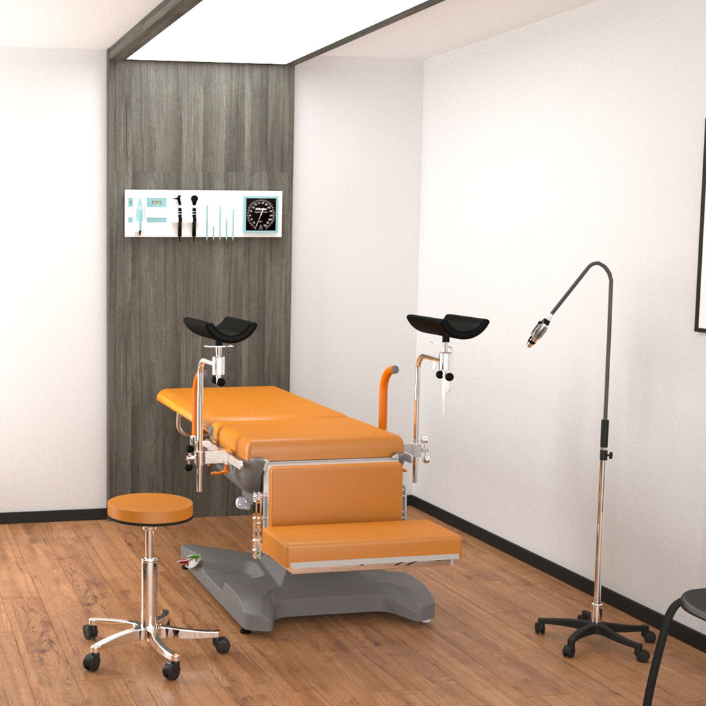 Nitrocare SELENE 905 Motorized Proctology Exam Chair with Ergonomic Positioning and Central Locking