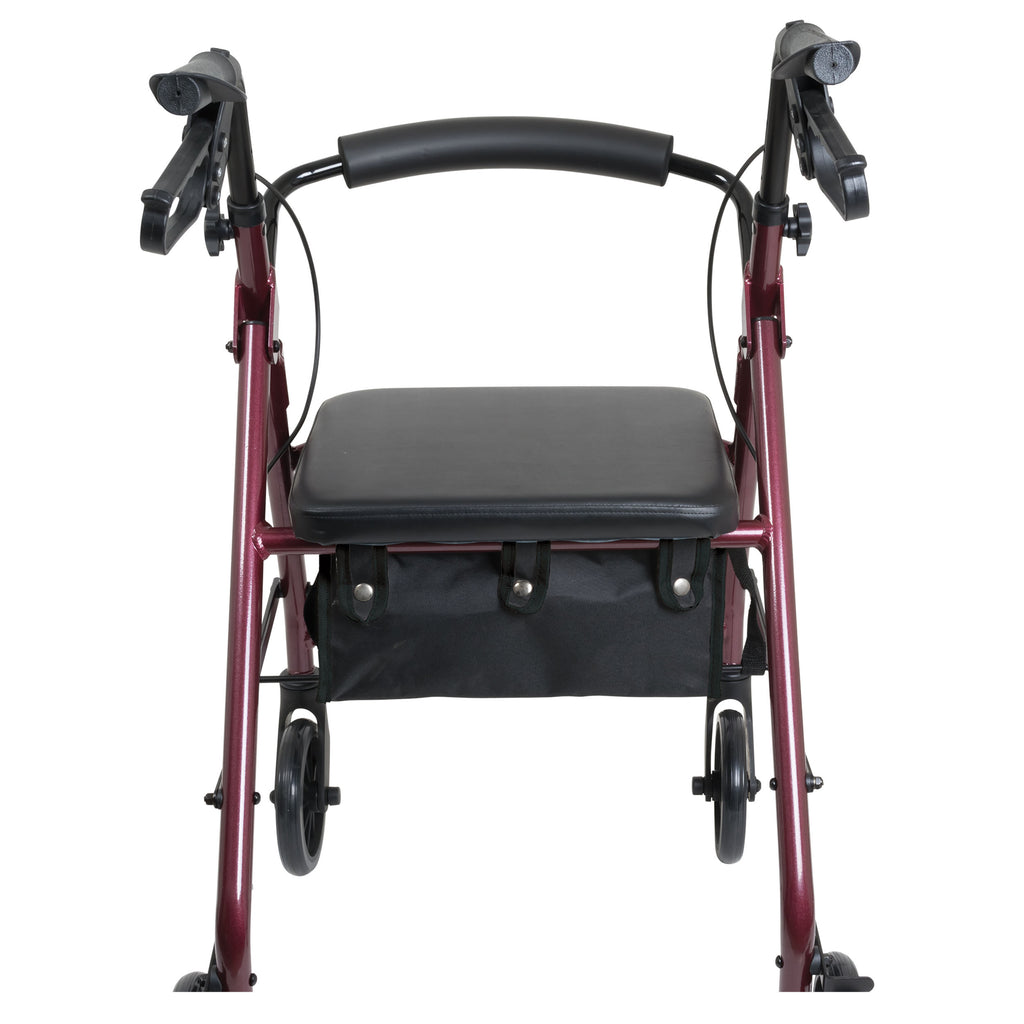Compass Health ProBasics Junior Aluminum Rollator with 6” Wheels – Lightweight Mobility Support for Shorter Users