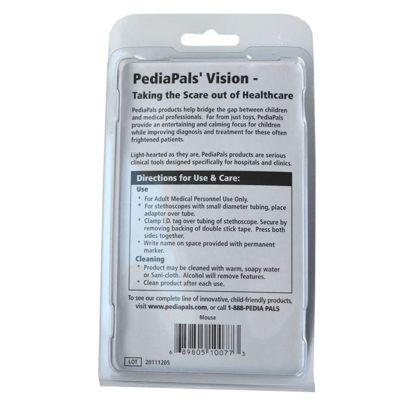 Pedia Pals Mouse Stethoscope ID Tag