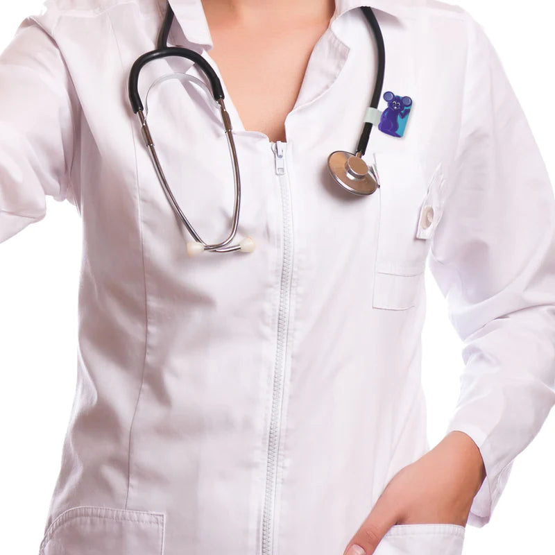 Pedia Pals Mouse Stethoscope ID Tag