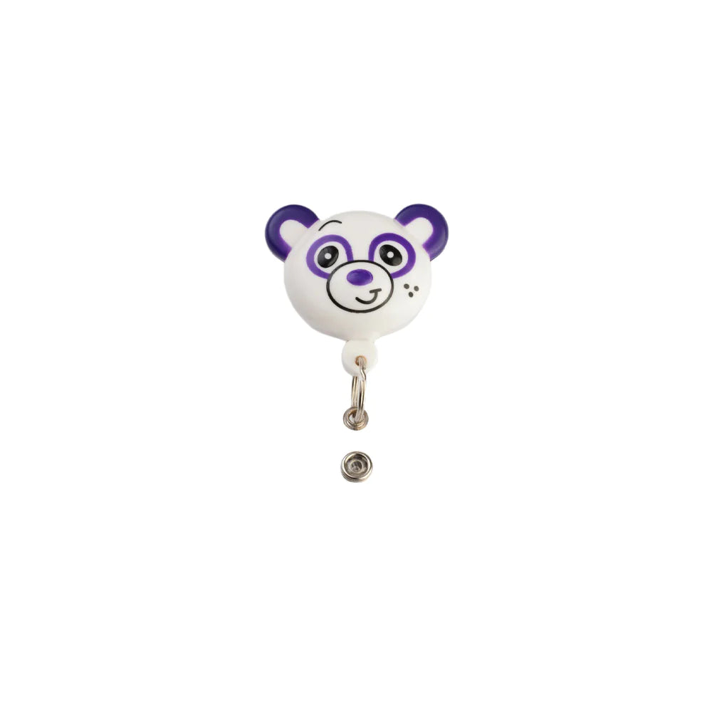 Pedia Pals Purple Panda Retractimal ID & Security Badge