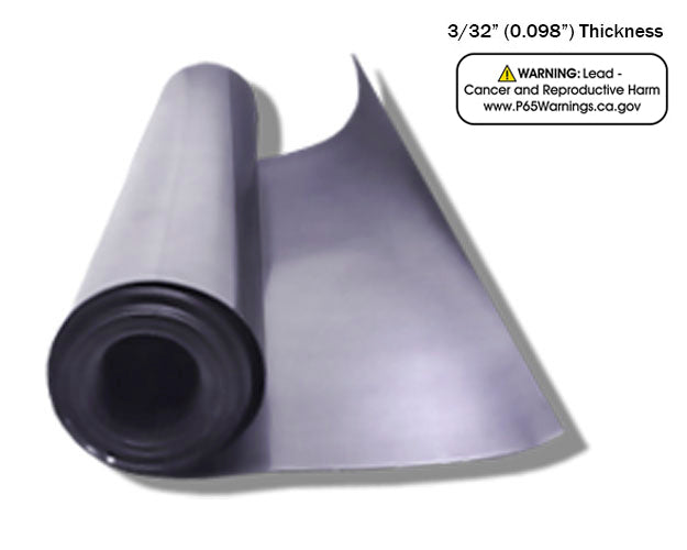 Phillips Safety MAR-PB-48X96-3/32 Lead Sheeting 3/32” Thickness