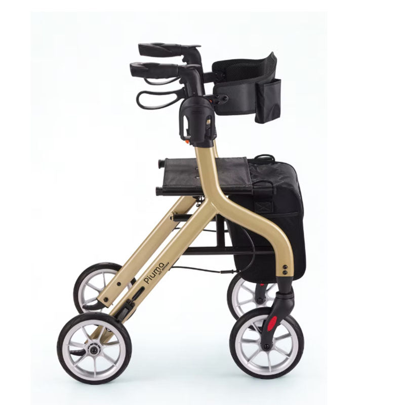 COMODITÀ Piuma Ultra-Lightweight Rolling Walker | Effortless Mobility and Easy Lifting for Your Home