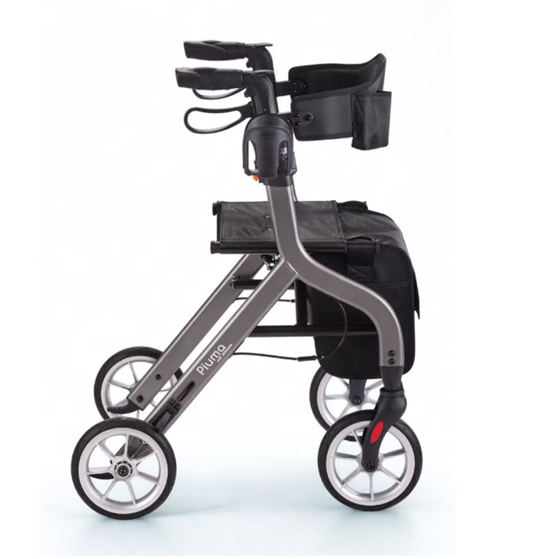 COMODITÀ Piuma Ultra-Lightweight Rolling Walker | Effortless Mobility and Easy Lifting for Your Home