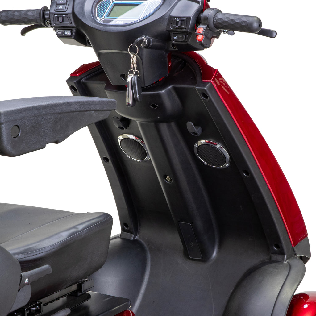 Bespoke Platinum 4-Wheel Mobility Scooter – Automatic Electric Braking for Smooth Home & Outdoor Freedom
