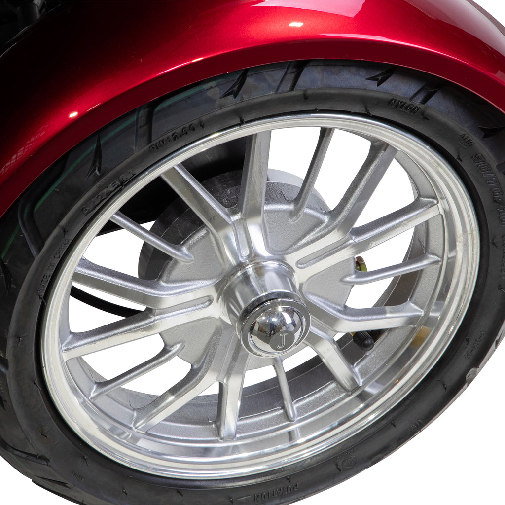 Bespoke Platinum 4-Wheel Mobility Scooter – Automatic Electric Braking for Smooth Home & Outdoor Freedom