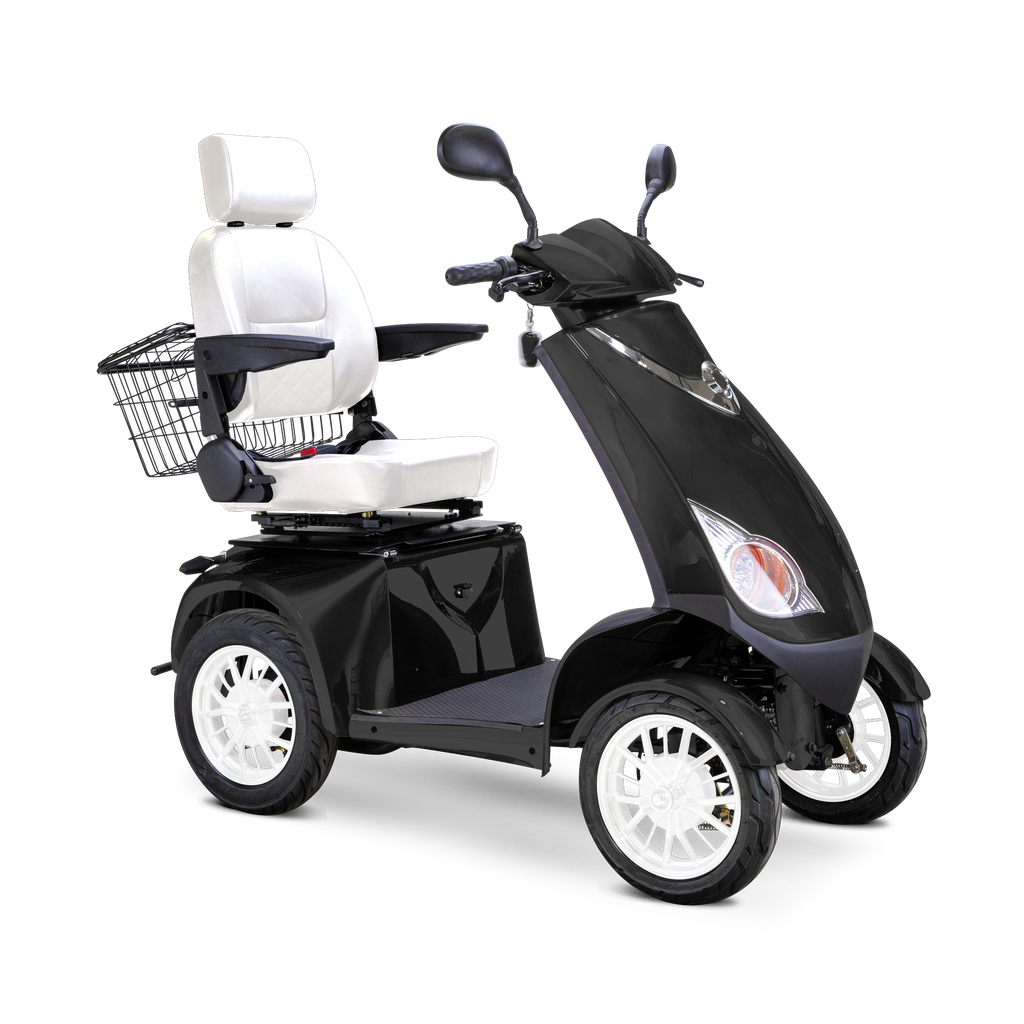 Bespoke Platinum 4-Wheel Mobility Scooter – Automatic Electric Braking for Smooth Home & Outdoor Freedom