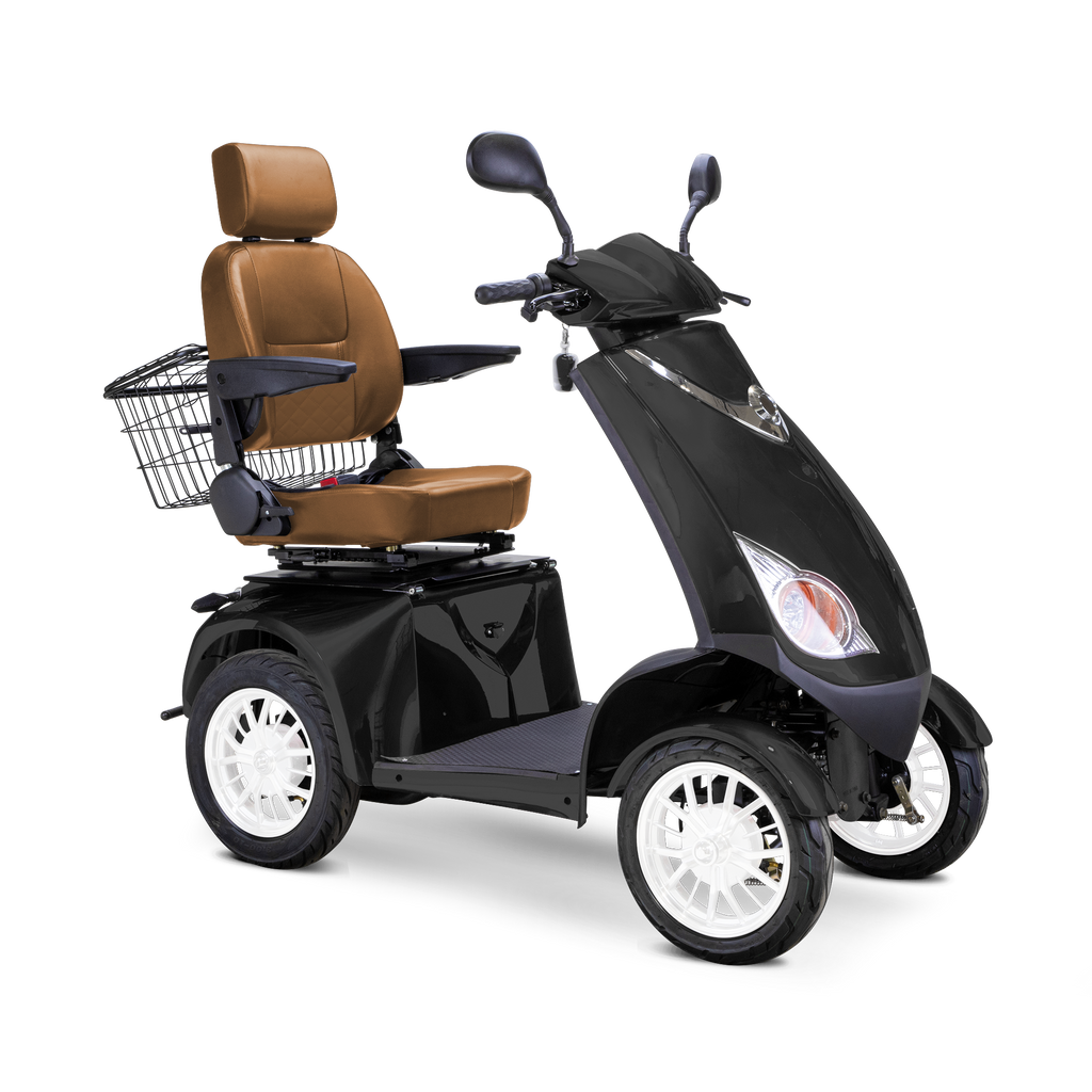 Bespoke Platinum 4-Wheel Mobility Scooter – Automatic Electric Braking for Smooth Home & Outdoor Freedom