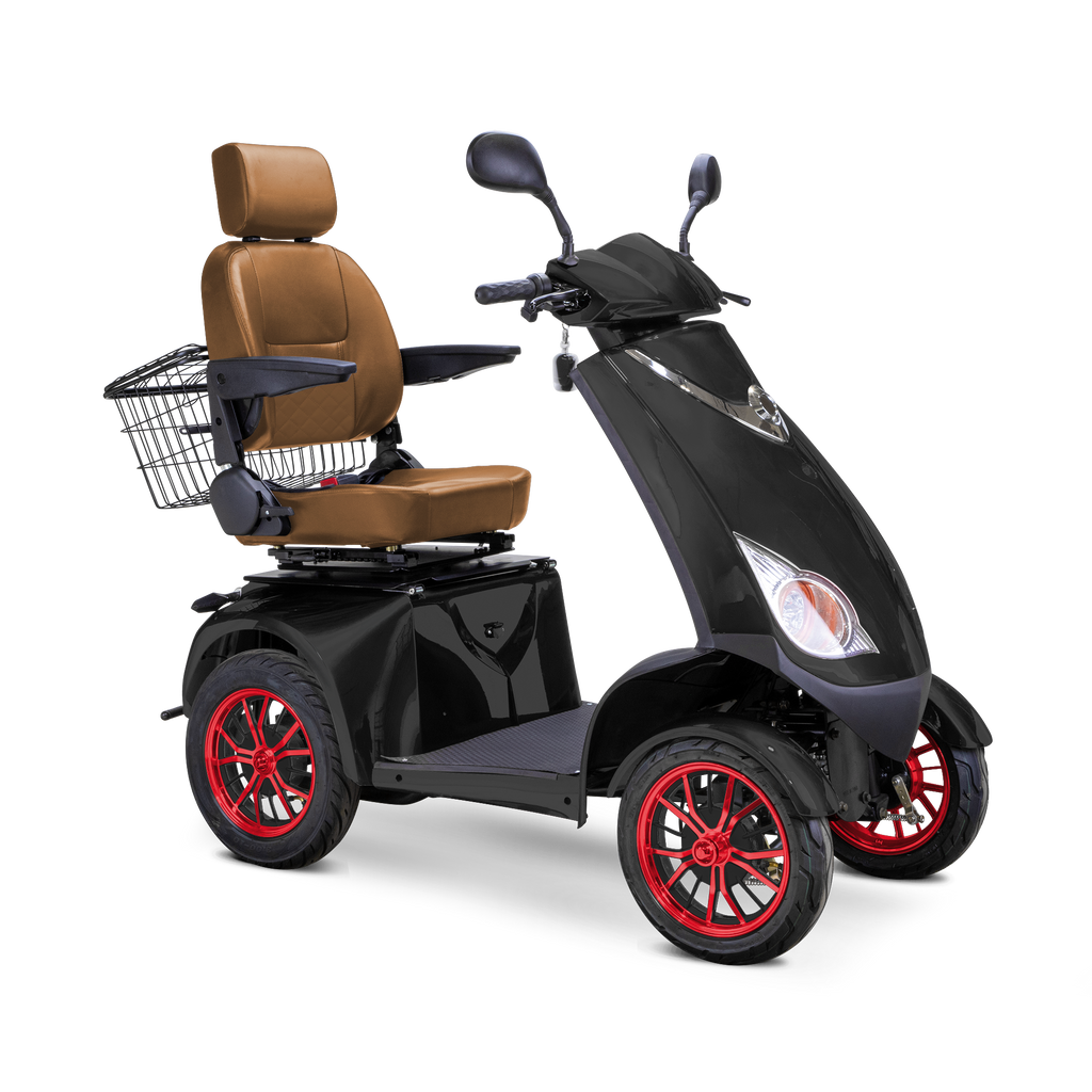 Bespoke Platinum 4-Wheel Mobility Scooter – Automatic Electric Braking for Smooth Home & Outdoor Freedom