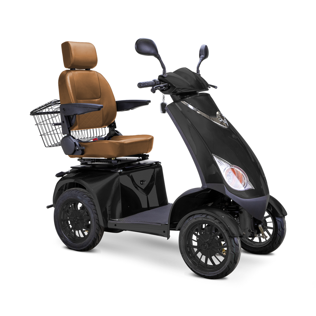 Bespoke Platinum 4-Wheel Mobility Scooter – Automatic Electric Braking for Smooth Home & Outdoor Freedom