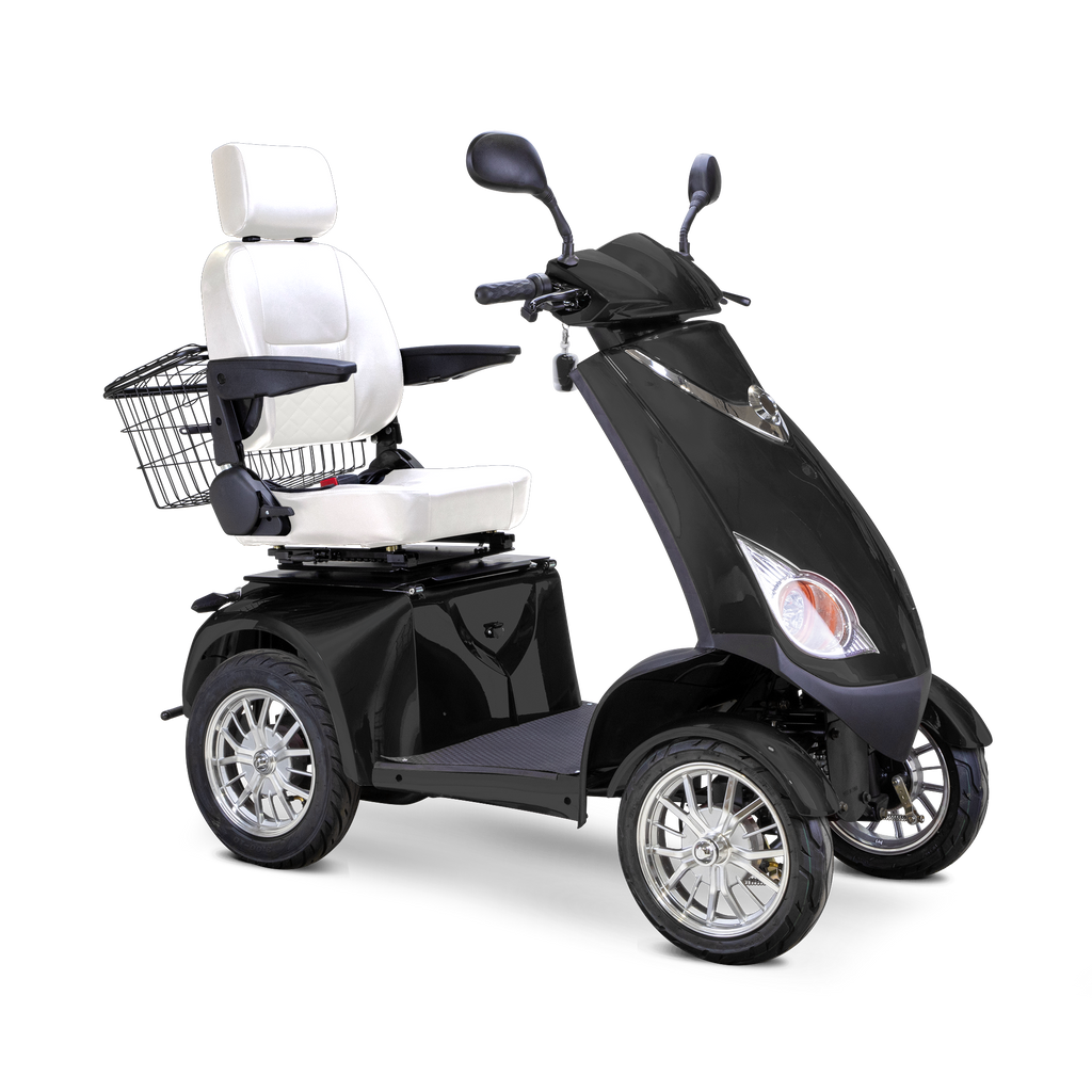 Bespoke Platinum 4-Wheel Mobility Scooter – Automatic Electric Braking for Smooth Home & Outdoor Freedom