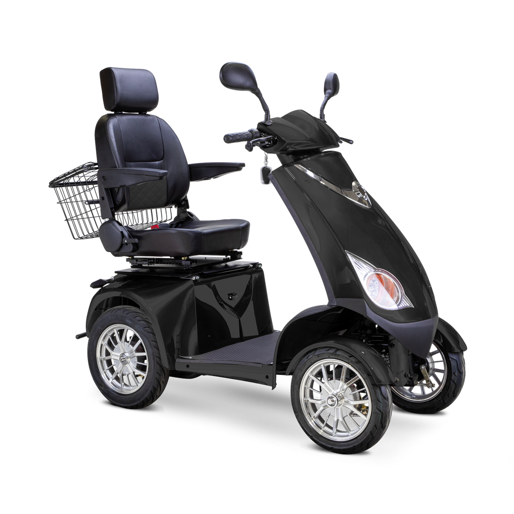 Bespoke Platinum 4-Wheel Mobility Scooter – Automatic Electric Braking for Smooth Home & Outdoor Freedom