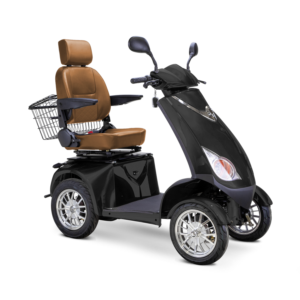 Bespoke Platinum 4-Wheel Mobility Scooter – Automatic Electric Braking for Smooth Home & Outdoor Freedom