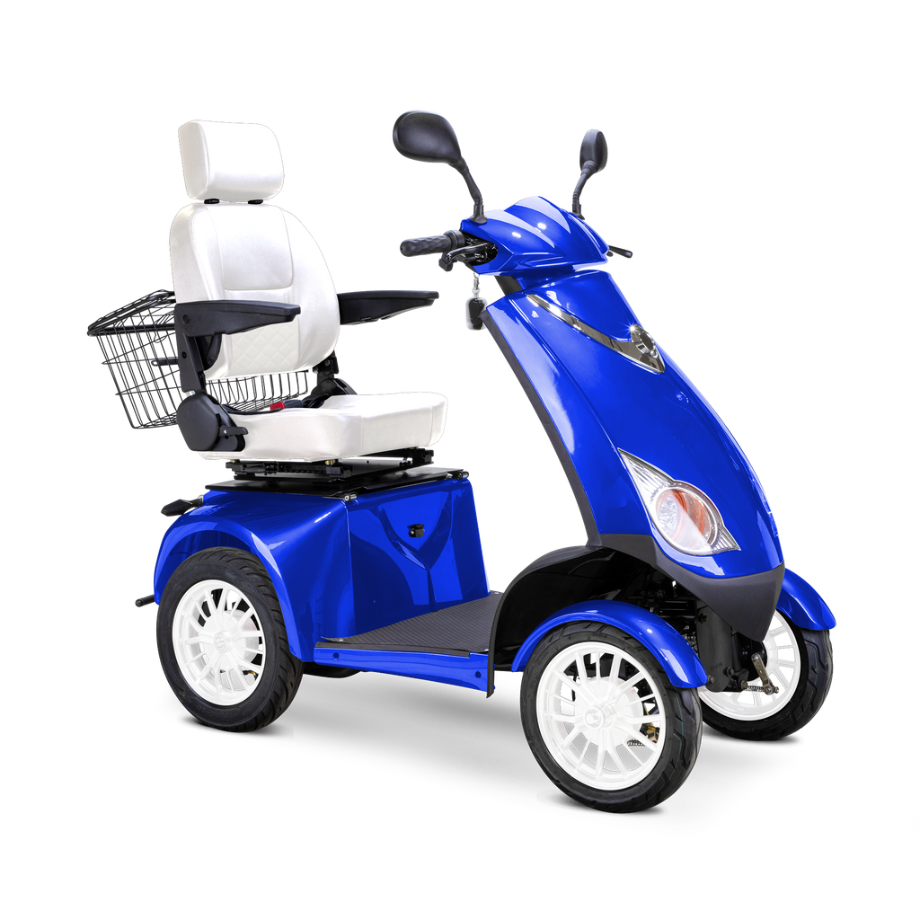 Bespoke Platinum 4-Wheel Mobility Scooter – Automatic Electric Braking for Smooth Home & Outdoor Freedom