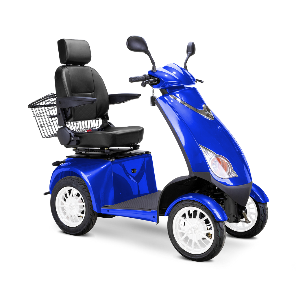 Bespoke Platinum 4-Wheel Mobility Scooter – Automatic Electric Braking for Smooth Home & Outdoor Freedom