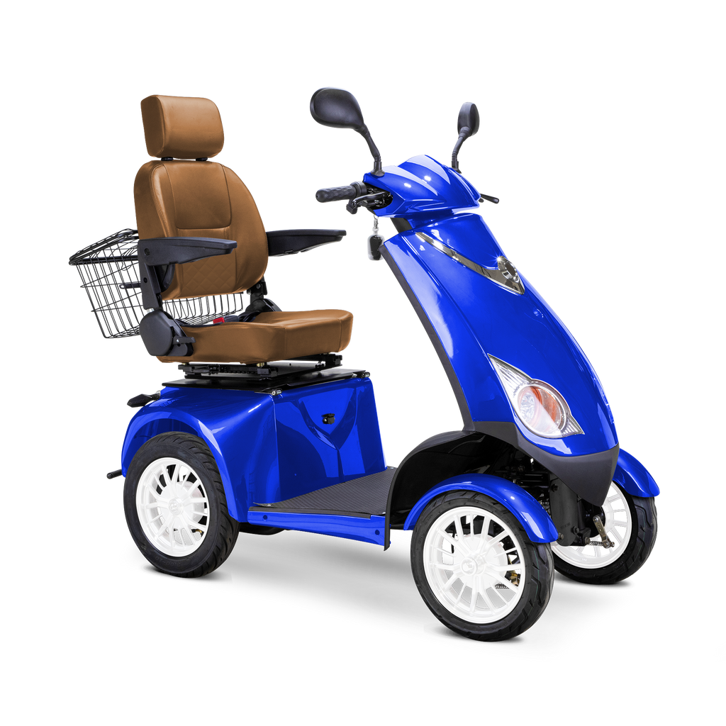 Bespoke Platinum 4-Wheel Mobility Scooter – Automatic Electric Braking for Smooth Home & Outdoor Freedom
